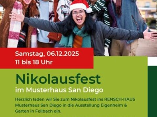 Nikolausfest am 06.12.25 bei Rensch Haus 